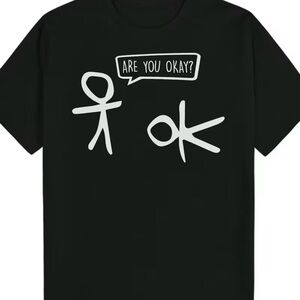 Black Graphic T-Shirt